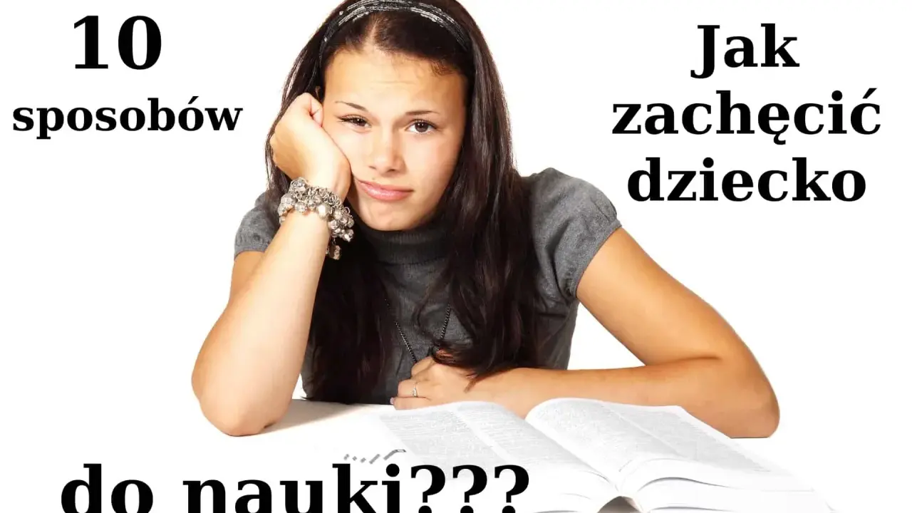 Znudzona nastolatka przed otwartą książką. Jak zachęcić 10-latka do nauki? 10 sposobów na nudę i motywację.