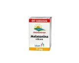 Opakowanie melatonininy 3 mg, 60 tabletek. Idealne dla nastolatków potrzebujących wsparcia snu.
